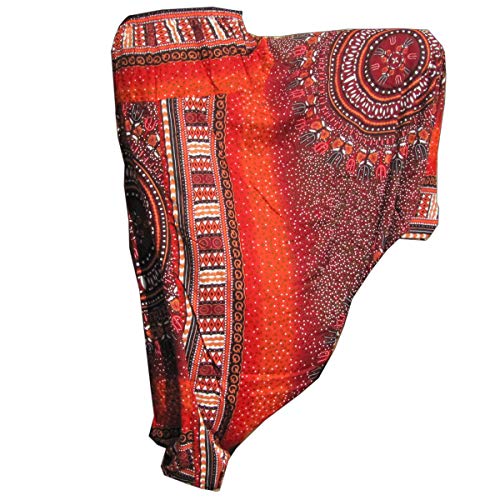 PANASIAM Aladin Pants, Maoi 05, red Tones XL von PANASIAM
