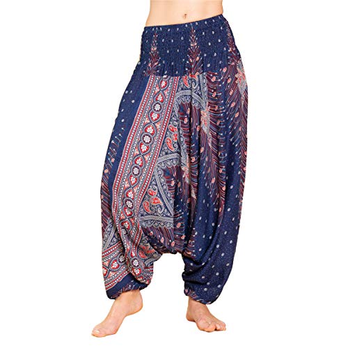 PANASIAM Aladin Pants Peacock V05, L von PANASIAM