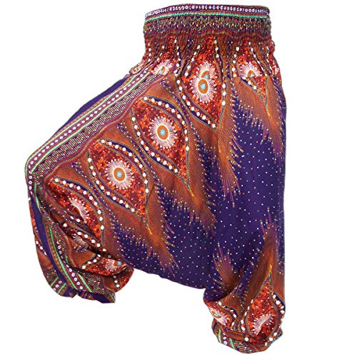 PANASIAM Aladin Pants Peacock V14, L von PANASIAM