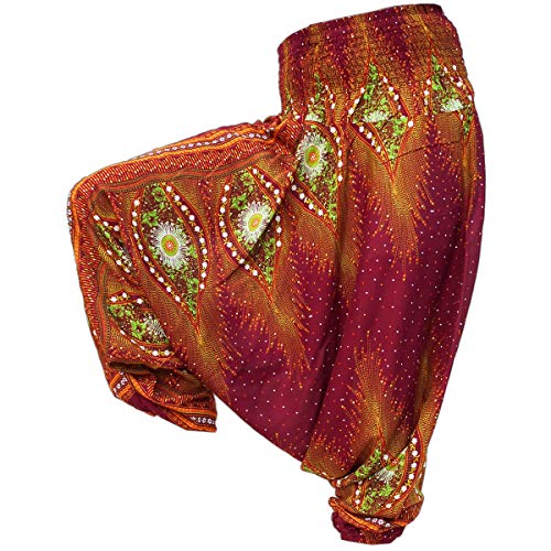 PANASIAM Aladin Pants Peacock V16, L von PANASIAM