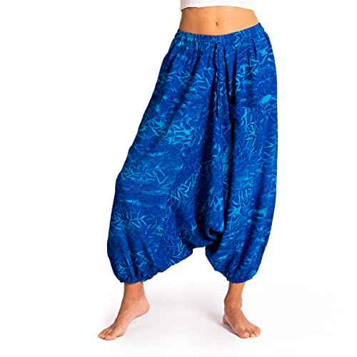 PANASIAM Aladin Pants B002 Blue Tones, M von PANASIAM