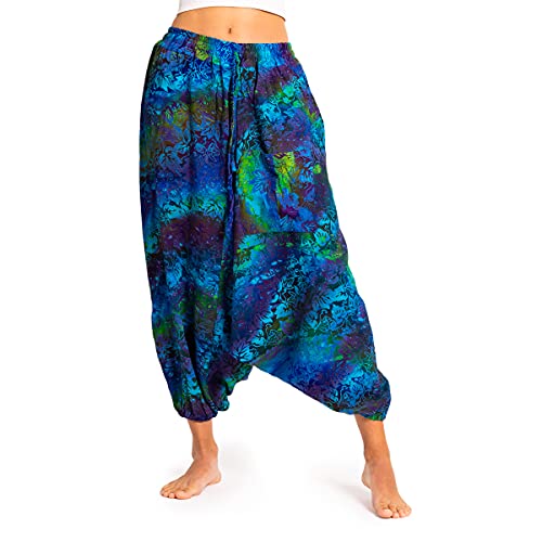 PANASIAM Aladin Pants B012 Blue Green, M von PANASIAM