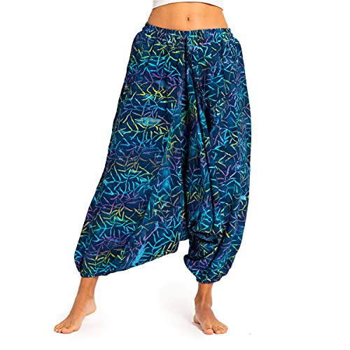 PANASIAM Aladin Pants B103 Bamboo Blue, L von PANASIAM