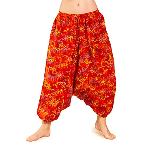 PANASIAM Aladin Pants B401 firecircle, M von PANASIAM