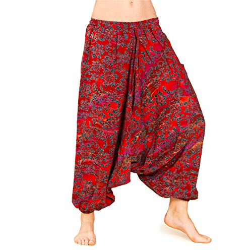 PANASIAM Aladin Pants B500 Grey Flower, M von PANASIAM