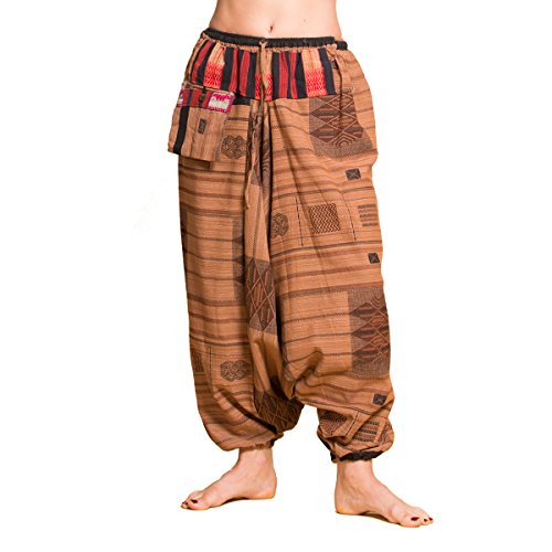 PANASIAM Aladin Pants Cotton TYala07brown, M von PANASIAM
