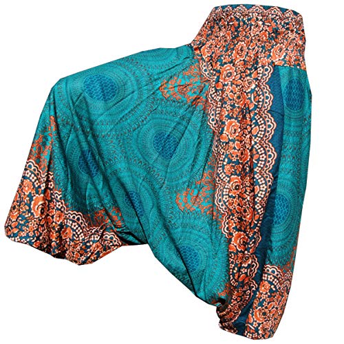 PANASIAM Aladin Pants Mandala 3, Turquiose L von PANASIAM