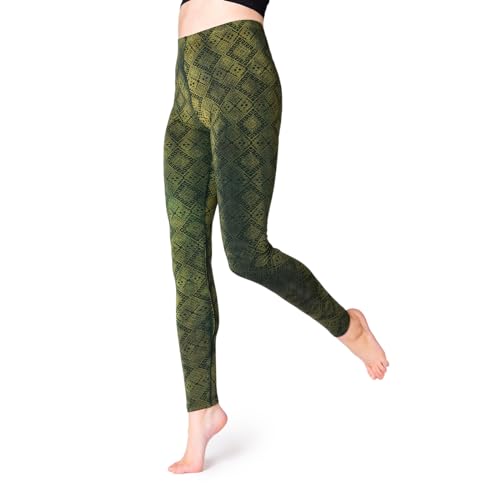 PANASIAM Leggings Ornament, Green, M von PANASIAM