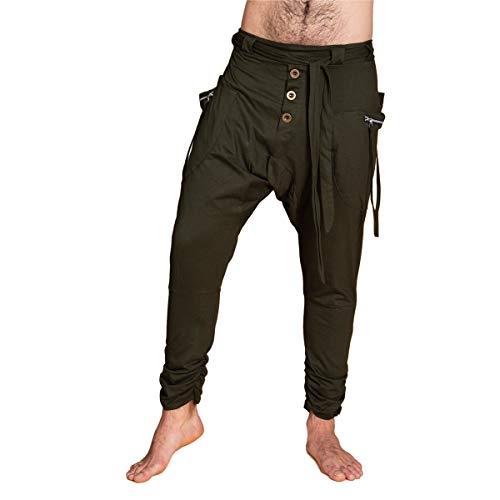 PANASIAM Ch01 Baggy Pants, 15-001 Green, L von PANASIAM