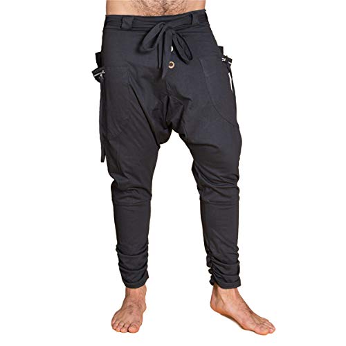 PANASIAM Ch01 Baggy Pants, 15-001 Grey, L von PANASIAM