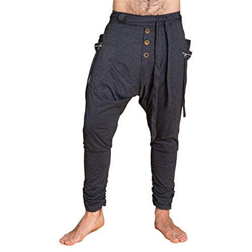 PANASIAM Ch01 Baggy Pants, 15-001 top Black, L von PANASIAM