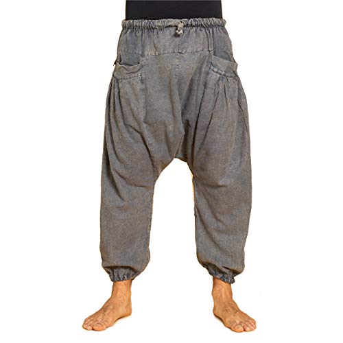 PANASIAM Chill Pants, Stonewashed Grey, L von PANASIAM