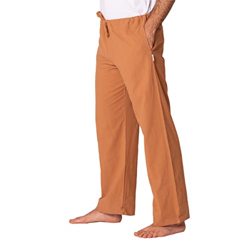 PANASIAM Cloth Trousers, Light Brown, XL von PANASIAM