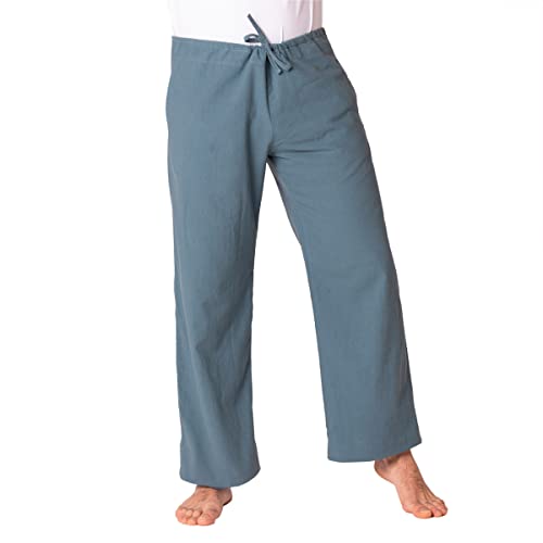 PANASIAM Cloth Trousers, Petrol Grey, XL von PANASIAM