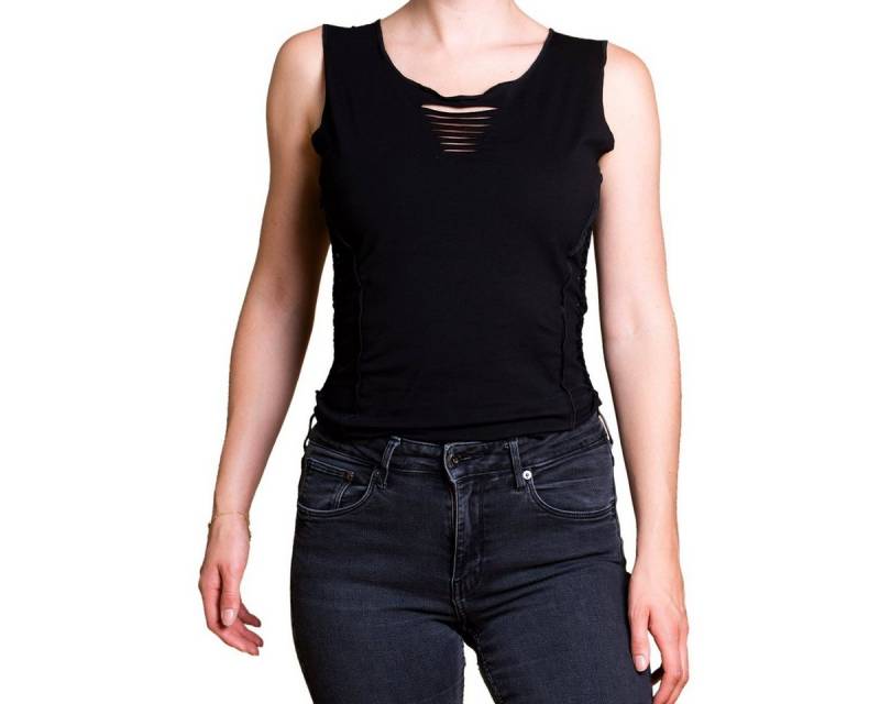 PANASIAM Crop-Top Goa Psytrance Top ‘Kama‘ von PANASIAM