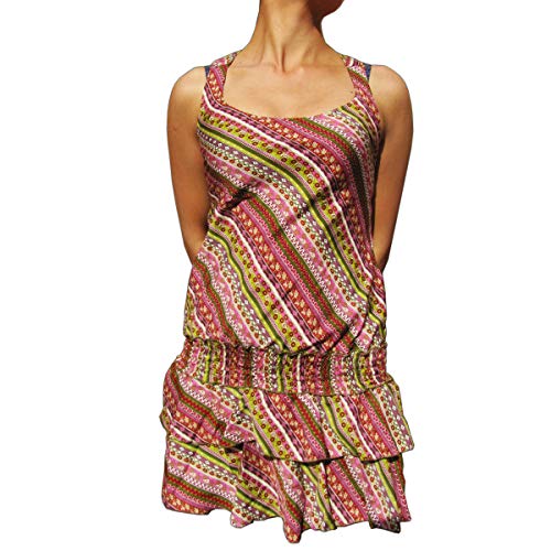 PANASIAM Dress, 'BkIndi1007' in Multicolor 2 von PANASIAM