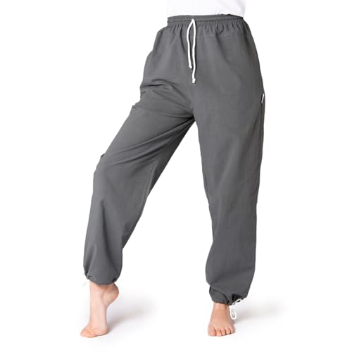 PANASIAM E'Pants Long, Cotton, d. grey2, S von PANASIAM