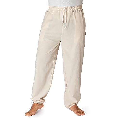 PANASIAM E'Pants Long, Cotton, naturalwhite, L von PANASIAM