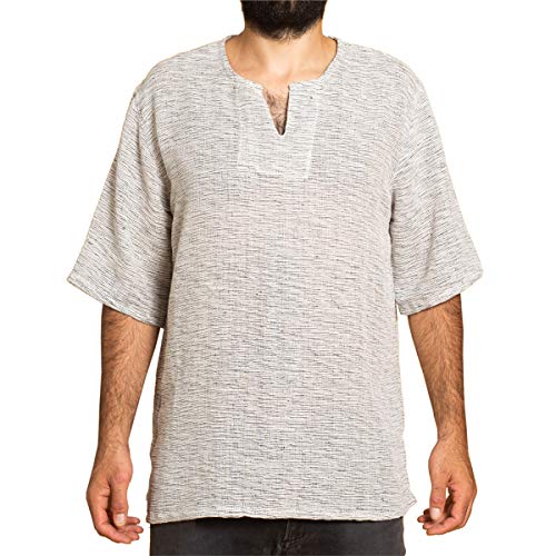 PANASIAM Farmershirt, SS Grey L von PANASIAM