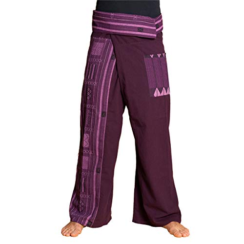 PANASIAM Fisherman Pants Beam, Purple, L von PANASIAM