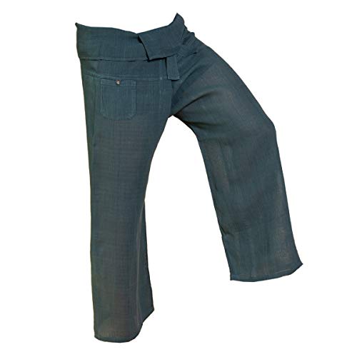 PANASIAM Fisherman Pants HW, Dark Grey L von PANASIAM