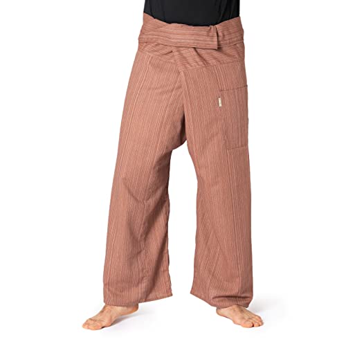 PANASIAM Fisherman Pants lini, goldbrown, XL von PANASIAM