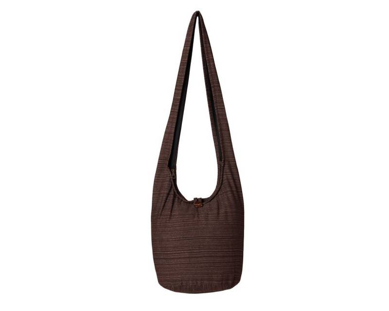 PANASIAM Freizeittasche Schulterbeutel Lini Beuteltasche aus 100% Baumwolle Schultertasche, In 2 Größen auch als Strandtasche Yogatasche oder Handtasche nutzbar von PANASIAM
