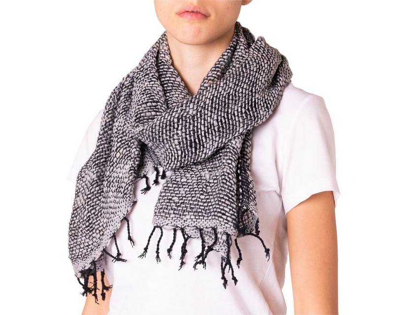 PANASIAM Schal Locker gewebter Baumwollschal in vielen schönen Farben auch als, Stola oder Schultertuch tragbar kuschelig für Herbst und Winter von PANASIAM