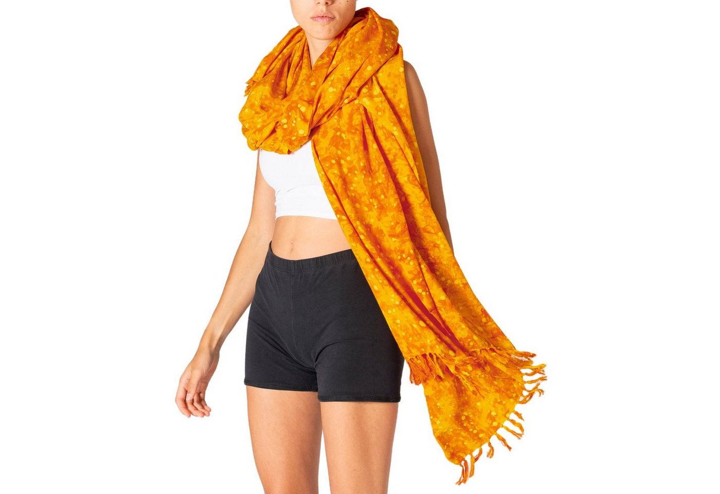 PANASIAM Halstuch Schal Wachsbatik für jede Jahreszeit egal ob als Schultertuch, Strandtuch Sarong oder Wickelkleid aus wunderbar weicher Viskose PANASIAM Halstuch Schal Wachsbatik für jede Jahreszeit egal ob als Schultertuch, Strandtuch Sarong oder Wickelkleid aus wunderbar weicher Viskose von PANASIAM