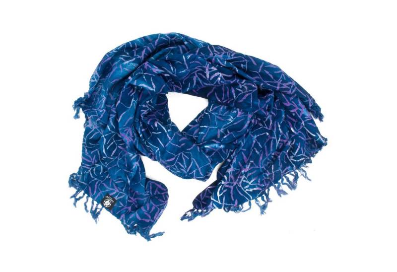 PANASIAM XXL-Schal Schal Wachsbatik für jede Jahreszeit egal ob als Schultertuch, Strandtuch Sarong oder Wickelkleid aus wunderbar weicher Viskose von PANASIAM