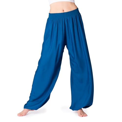 PANASIAM Harem Pants PureBalance, Turquoise, L von PANASIAM