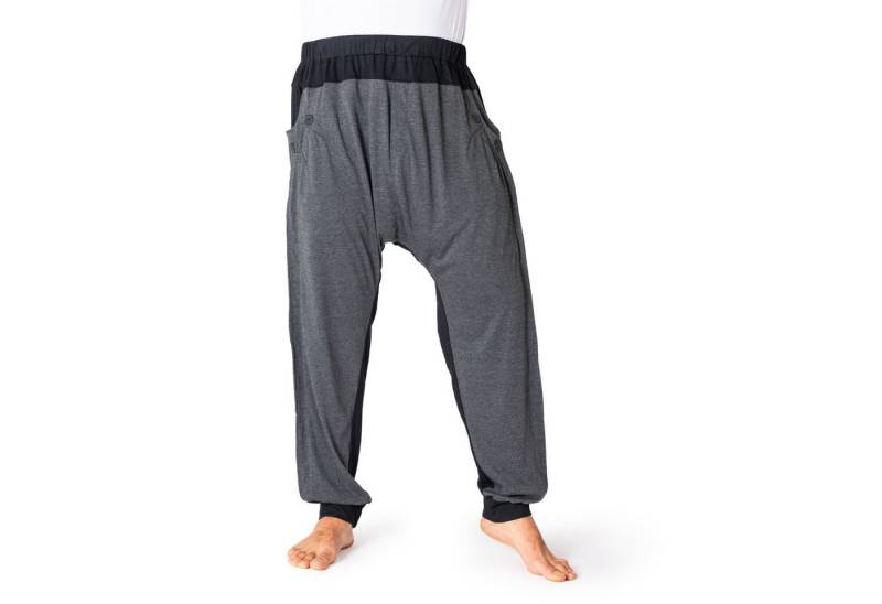PANASIAM Haremshose Baggy Pants Jogger Pants mit elastischem Gummibund aus 100% Baumwolle Haremshose Pumphose Sweatpants Freizeithose für Festivals oder Outdoor von PANASIAM
