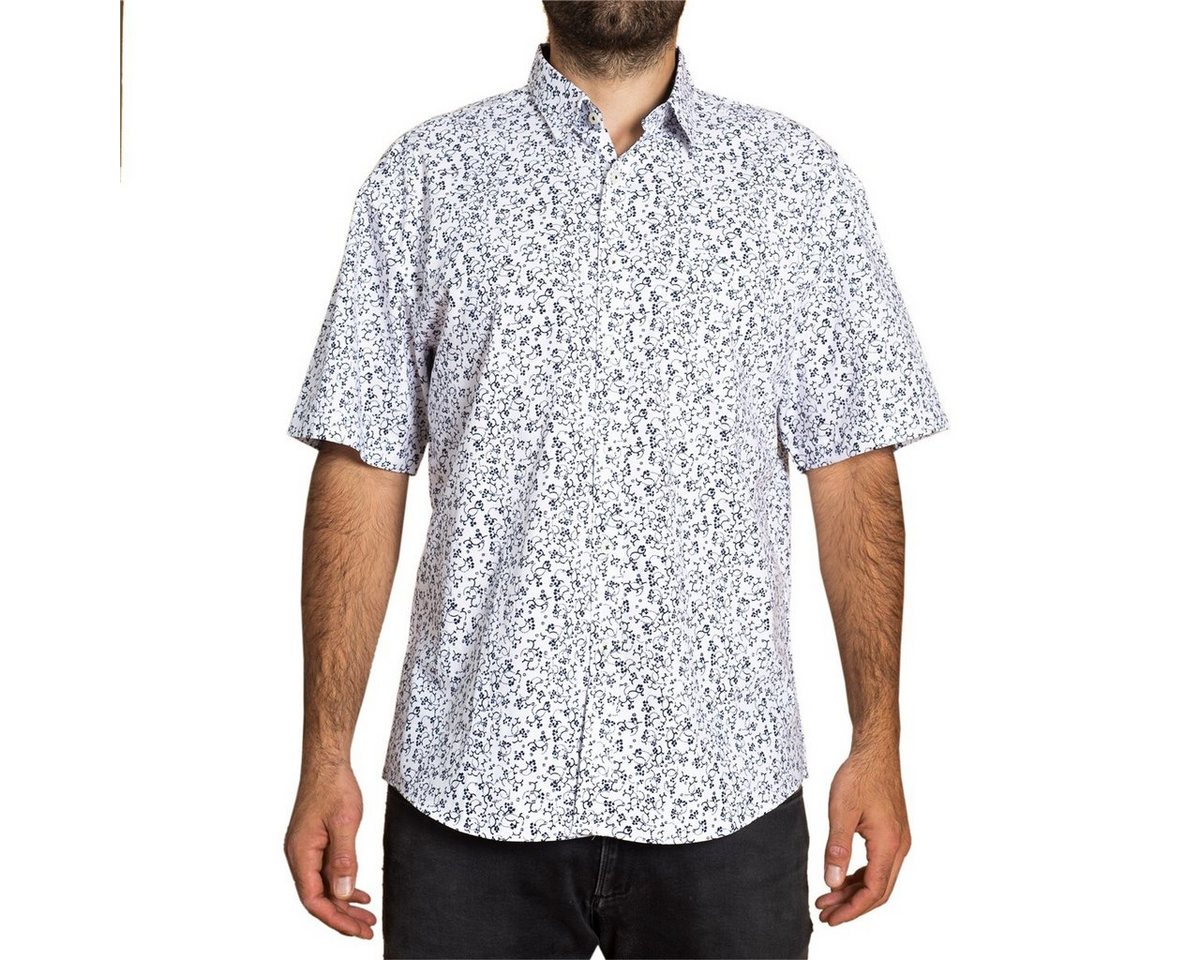 PANASIAM Hawaiihemd Herren Freizeithemd in tropisch buntem Design aus 100 % Baumwolle leichtes Kurzarmhemd für den Sommer bequem und luftig von PANASIAM