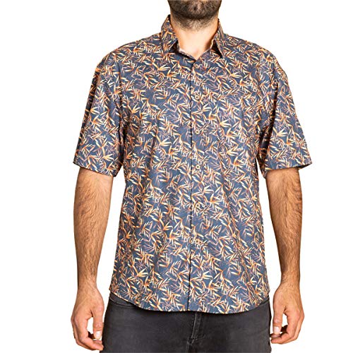 PANASIAM Hawaiishirt, Orange Bamboo L von PANASIAM