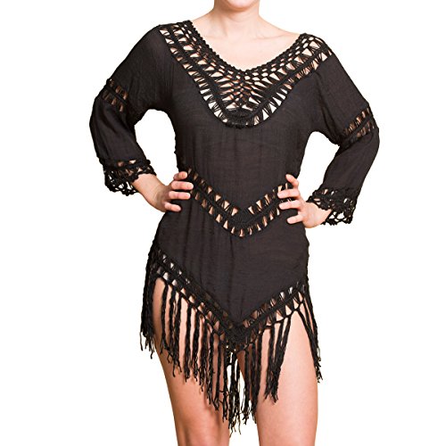 PANASIAM Ibiza Dress 001 in Black, Unisize von PANASIAM