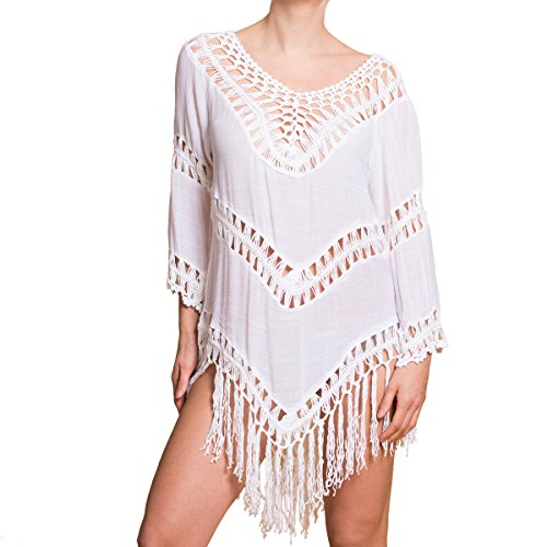 PANASIAM Dress Ibiza 001 in White, Unisize von PANASIAM