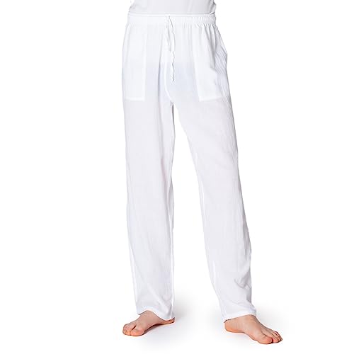 PANASIAM K-Summer-Pants PaSalu, White, L von PANASIAM