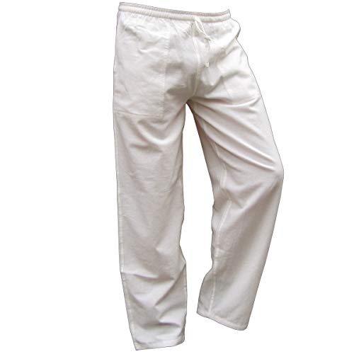 PANASIAM 'K' - Trousers in Ecru, L von PANASIAM