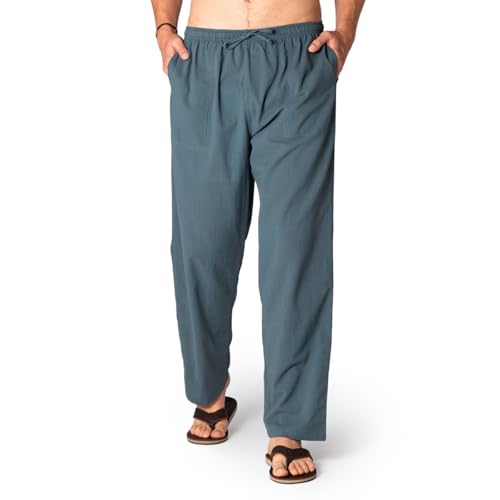 PANASIAM Pants, 'K'-Trousers, Petrol Blue, M von PANASIAM