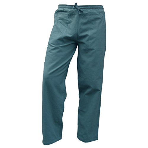 PANASIAM 'K' - Trousers in Petrol Blue, S von PANASIAM