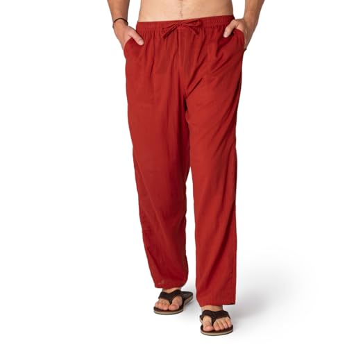 PANASIAM Pants, 'K'-Trousers, Redbrown, S von PANASIAM