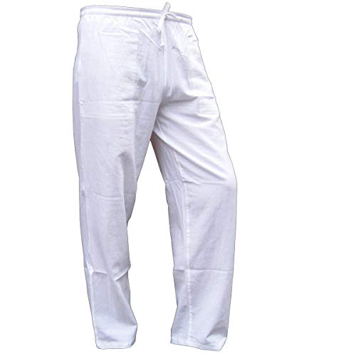 PANASIAM 'K' - Trousers in White, XL von PANASIAM