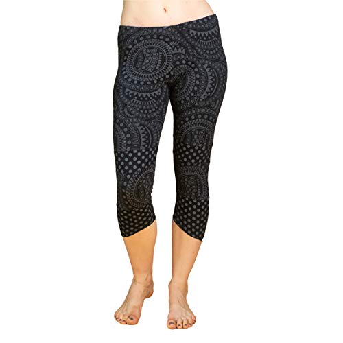 PANASIAM Lalita Leggings 3/4 M in Black von PANASIAM