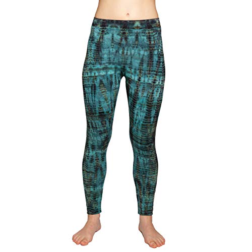 PANASIAM Legging Batik3 CT09 Blue, S von PANASIAM