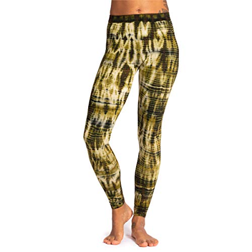 PANASIAM Leggings Batik1, CT01, Olive Tones, S von PANASIAM