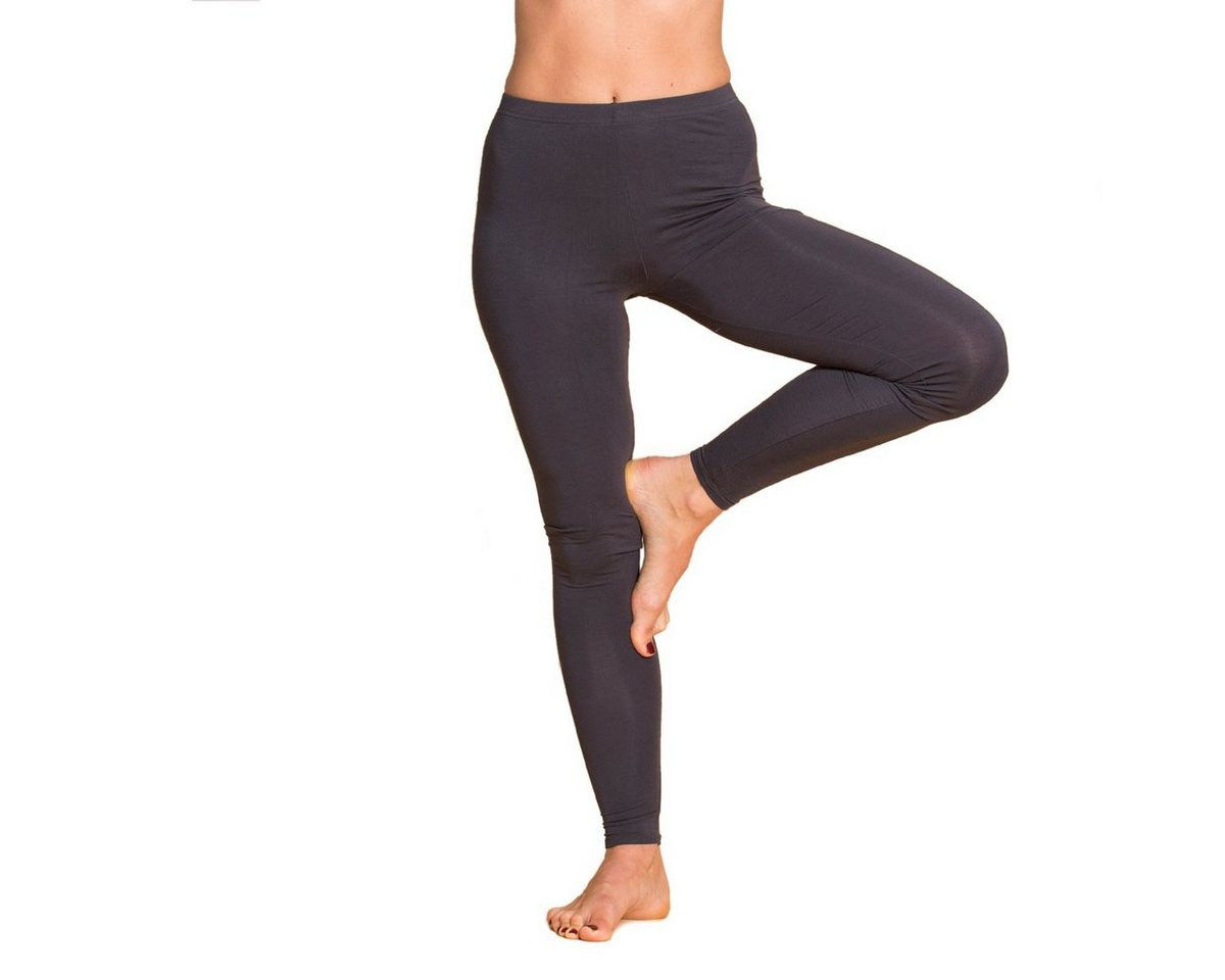 PANASIAM Leggings Einfarbige Leggings aus natürlicher Viskose in leuchtenden Farben Yogaleggings Sporthose Sportleggings lange Leggings von PANASIAM