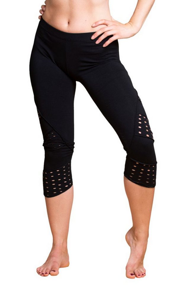PANASIAM 3/4-Leggings Goa Leggings ‘Akali‘ Capri Leggins aus 100% Baumwolle 3/4 Leggings Yogaleggings Sporthose Sportleggings von PANASIAM