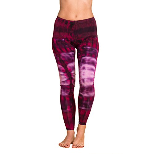 PANASIAM Leggings N003, Purple-Style, M von PANASIAM