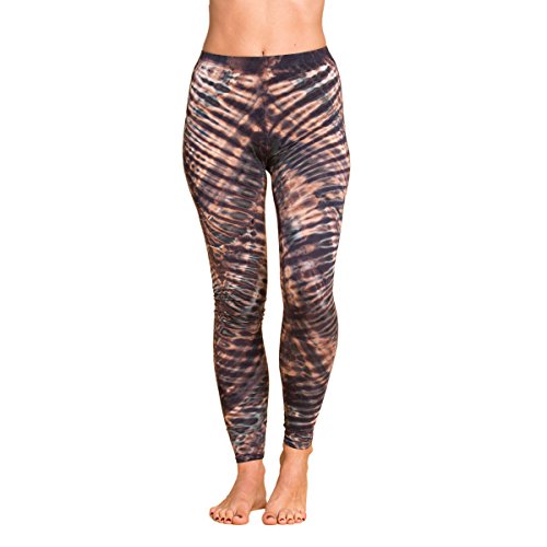 PANASIAM Leggings N004, brownlagoon, L von PANASIAM