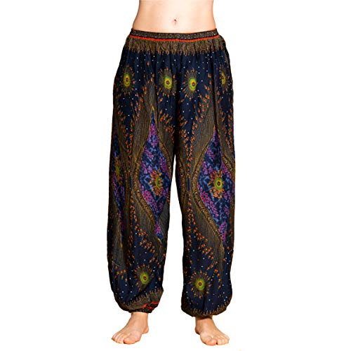 PANASIAM Muck Pants Peacock v07, Blue, L von PANASIAM